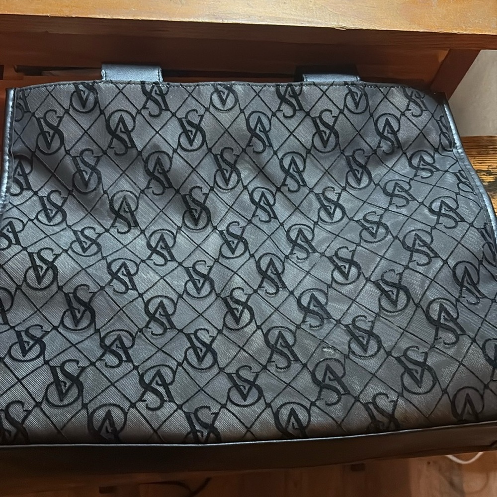 Black Victoria Secret Patterned bag